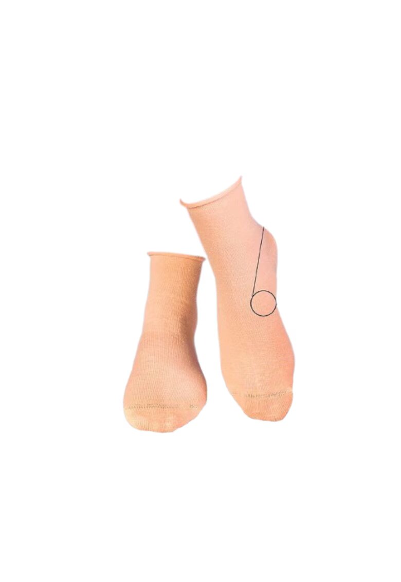 Pirin Hill Sosete din in si bumbac LINEN SNEAKER SOCKS coral