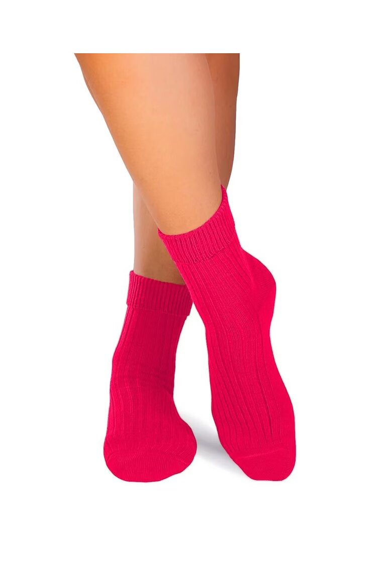Pirin Hill Sosete groase din Lana Fuchsia