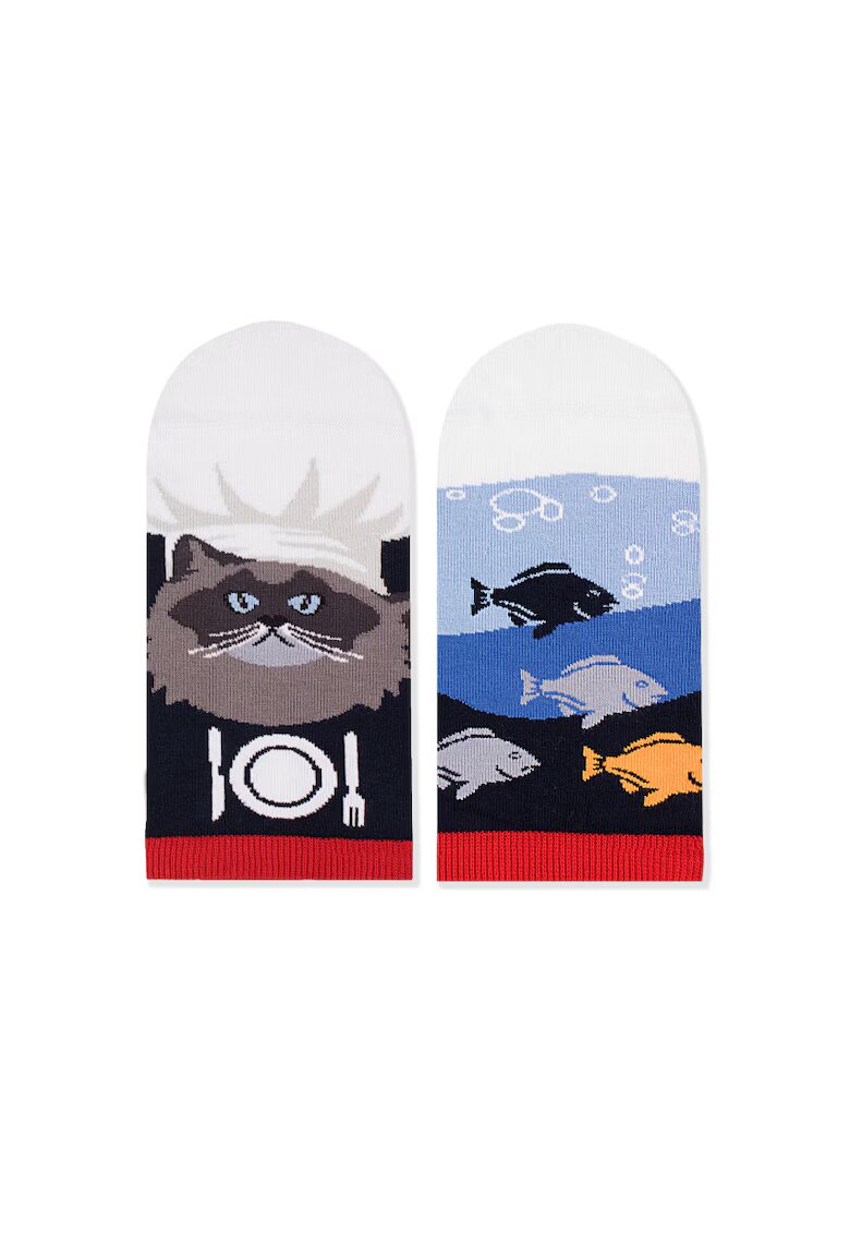 Pirin Hill Sosete scurte bumbac Cat Chef 395