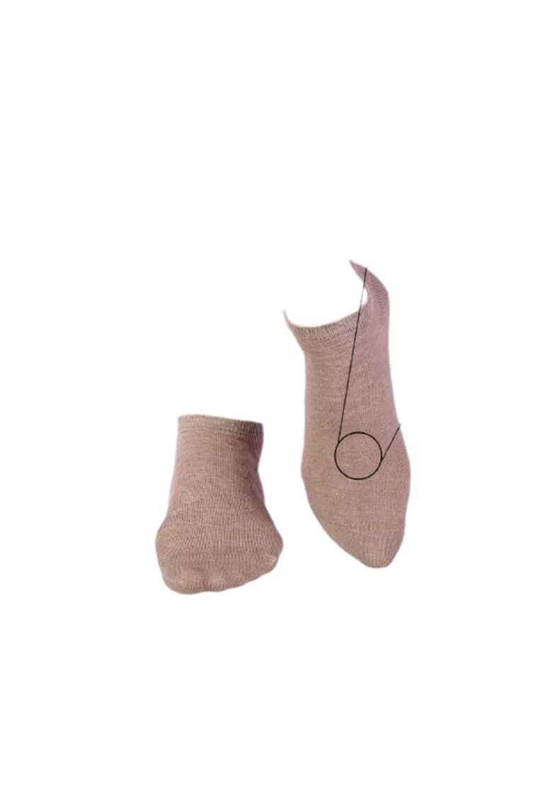 Pirin Hill Sosete scurte din in si bumbac Linen Sneker Socks