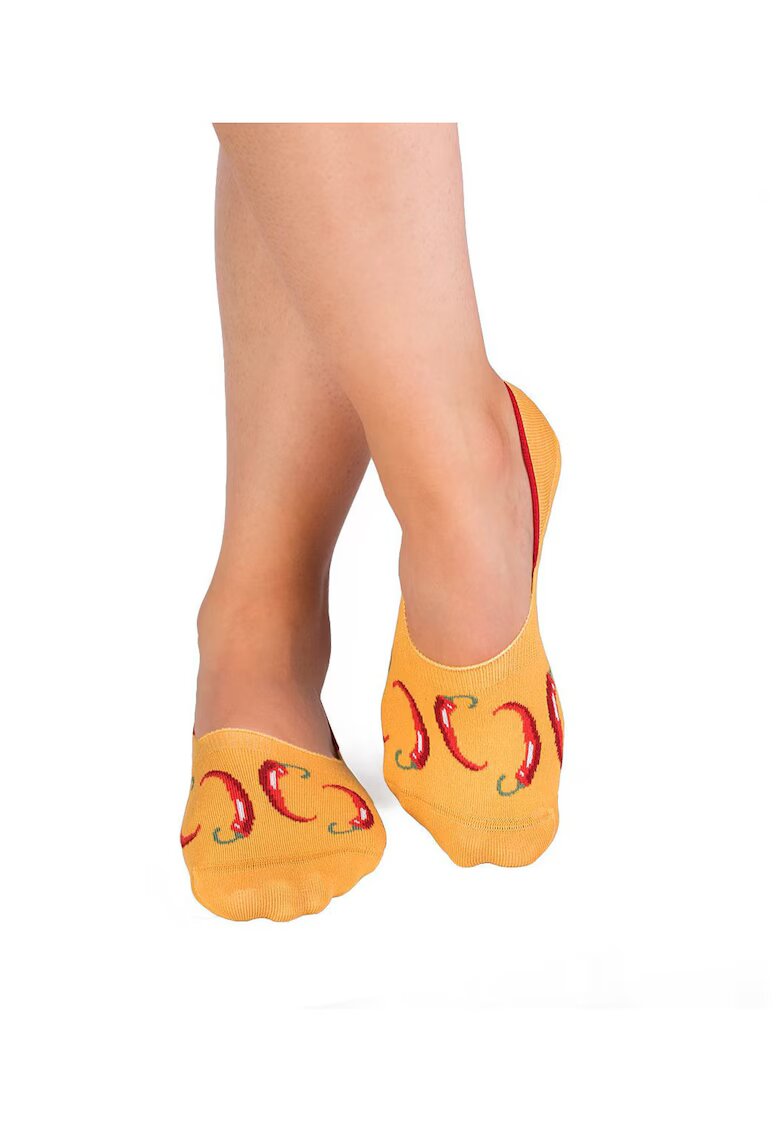 Pirin Hill Sosete tip talpic INVISIBLE SUMMER CHILLI PEPPER