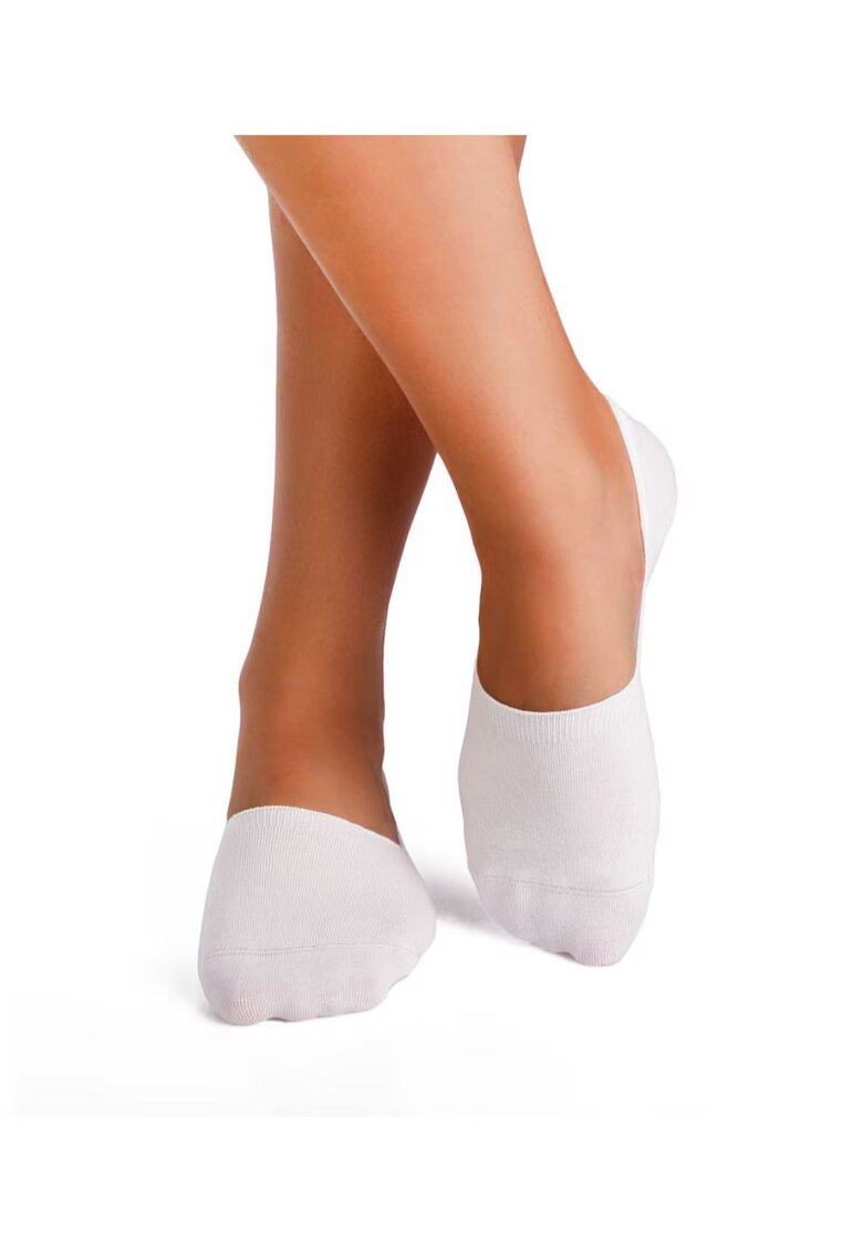 Pirin Hill Sosete tip talpici INVISIBLE ORGANIC SOCKS White 423