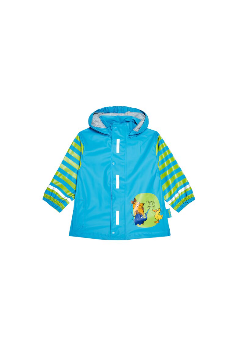Playshoes Jacheta de ploaie copii - Poliester - 207940239 - Albastru