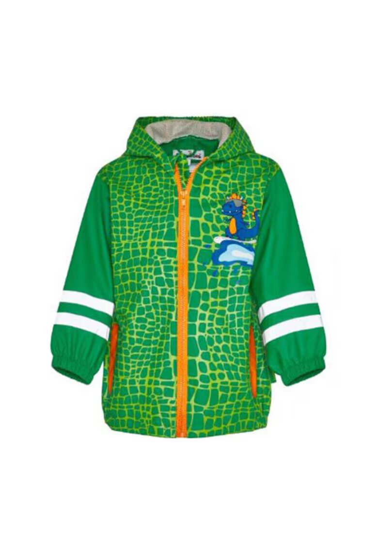 Playshoes Pelerina de ploaie pentru copii - Dino - verde