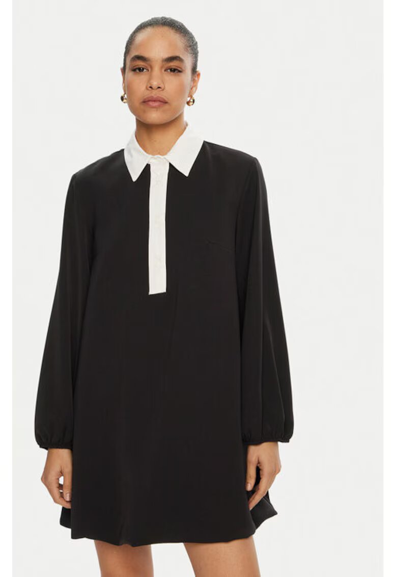 Please Rochie dama - 305014139 - Poliester - Negru - Negru