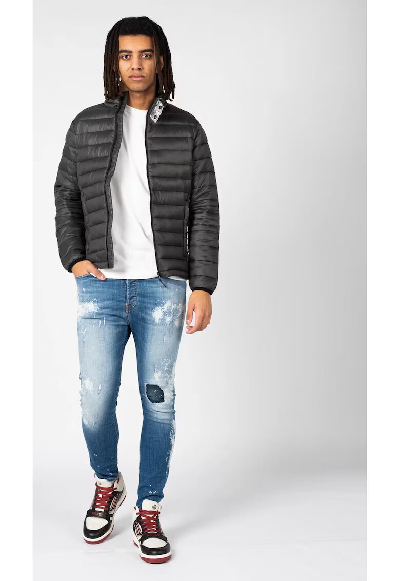 Plein Sport Jacheta cu fermoare si logo - 48