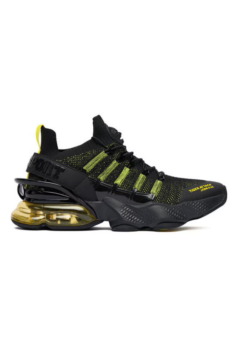 Plein Sport Pantofi sport barbati - alergare - negru - textil