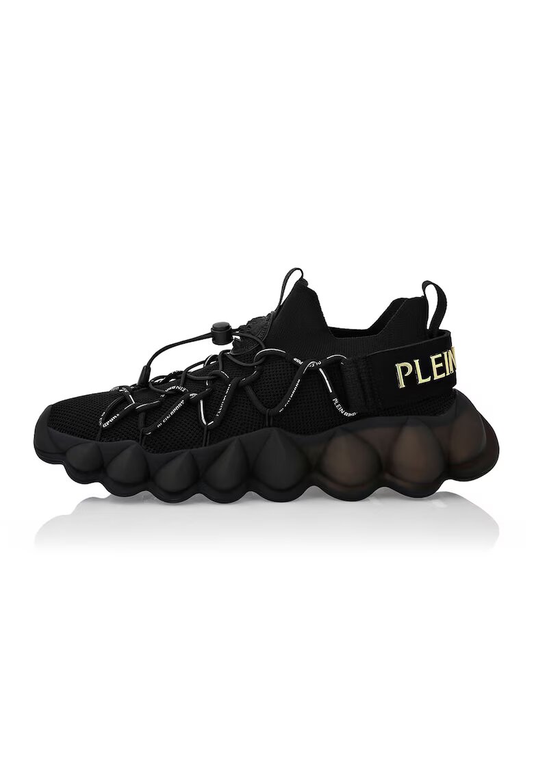 Plein Sport Pantofi sport slip-on The Bubble Gen X.02 Tiger - Negru