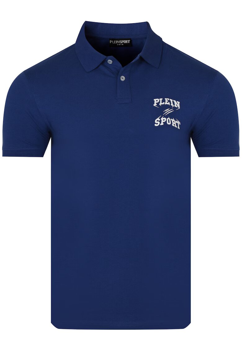Plein Sport Tricou polo barbatesc bleumarin – stil casual-sport - confort si eleganta