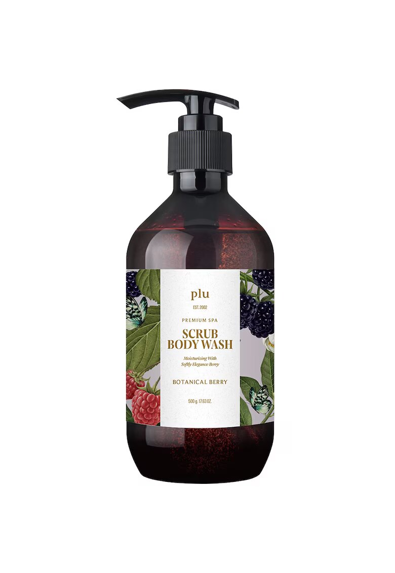 PLU Gel de dus exfoliant cu fructe de padure - 500 gr