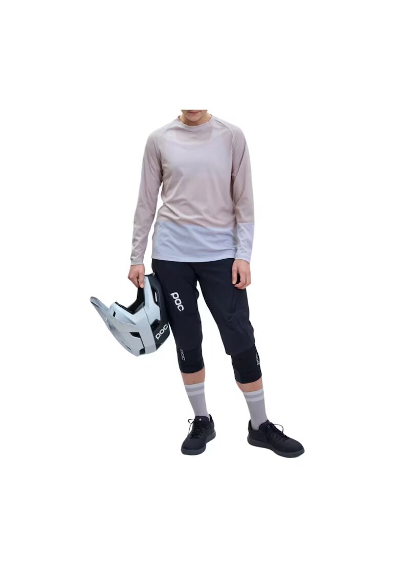 POC Tricou ciclism cu maneca lunga uni si decolteu la baza gatului -