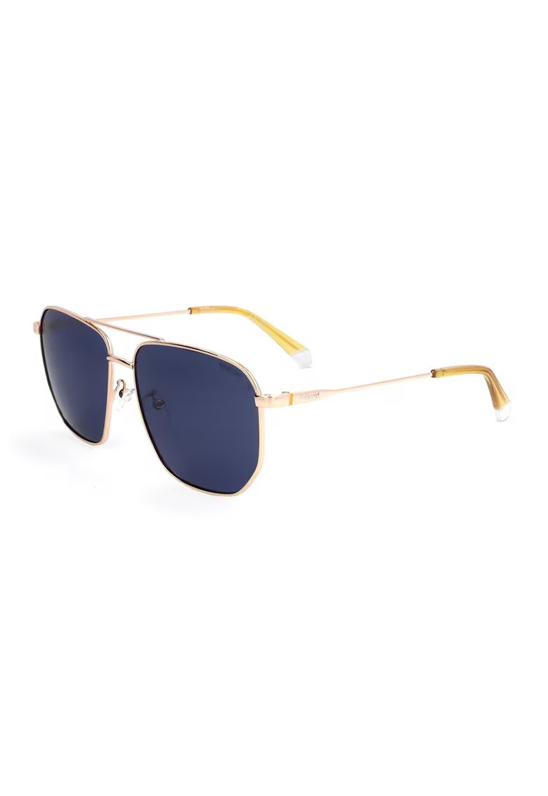 Polaroid Ochelari de soare aviator cu lentile polarizate - Auriu/Galben