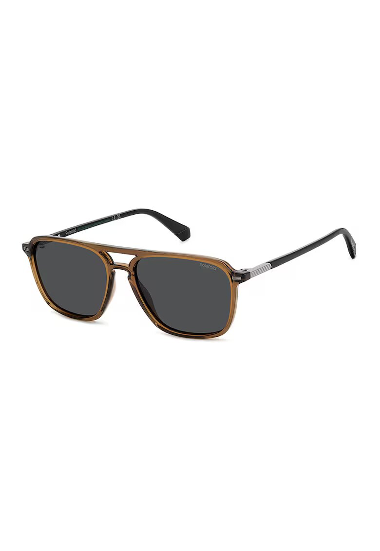 Polaroid Ochelari de soare aviator - Maro