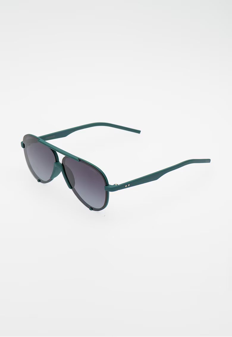 Polaroid Ochelari de soare aviator polarizati - Verde persan