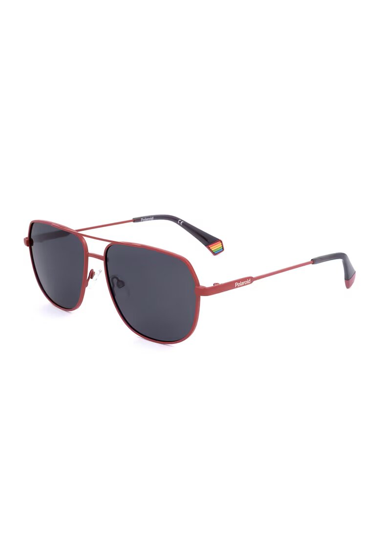 Polaroid Ochelari de soare aviator unisex cu lentile polarizate
