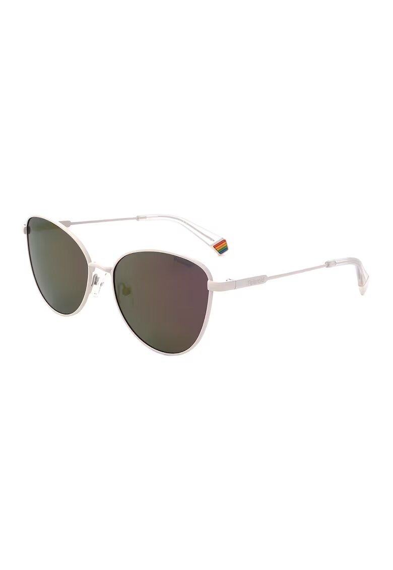 Polaroid Ochelari de soare cat-eye cu lentile polarizate
