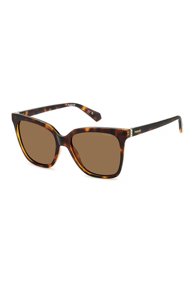 Polaroid Ochelari de soare cat-eye cu lentile polarizate