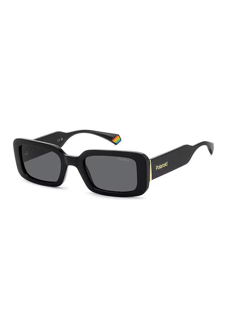 Polaroid Ochelari de soare dreptunghiulari cu lentile polarizate