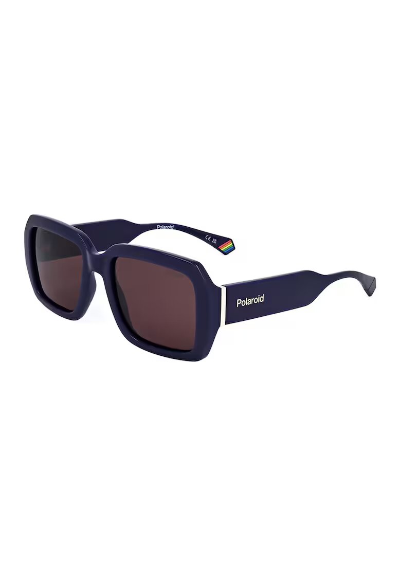 Polaroid Ochelari de soare dreptunghiulari cu lentile polarizate - Bleumarin