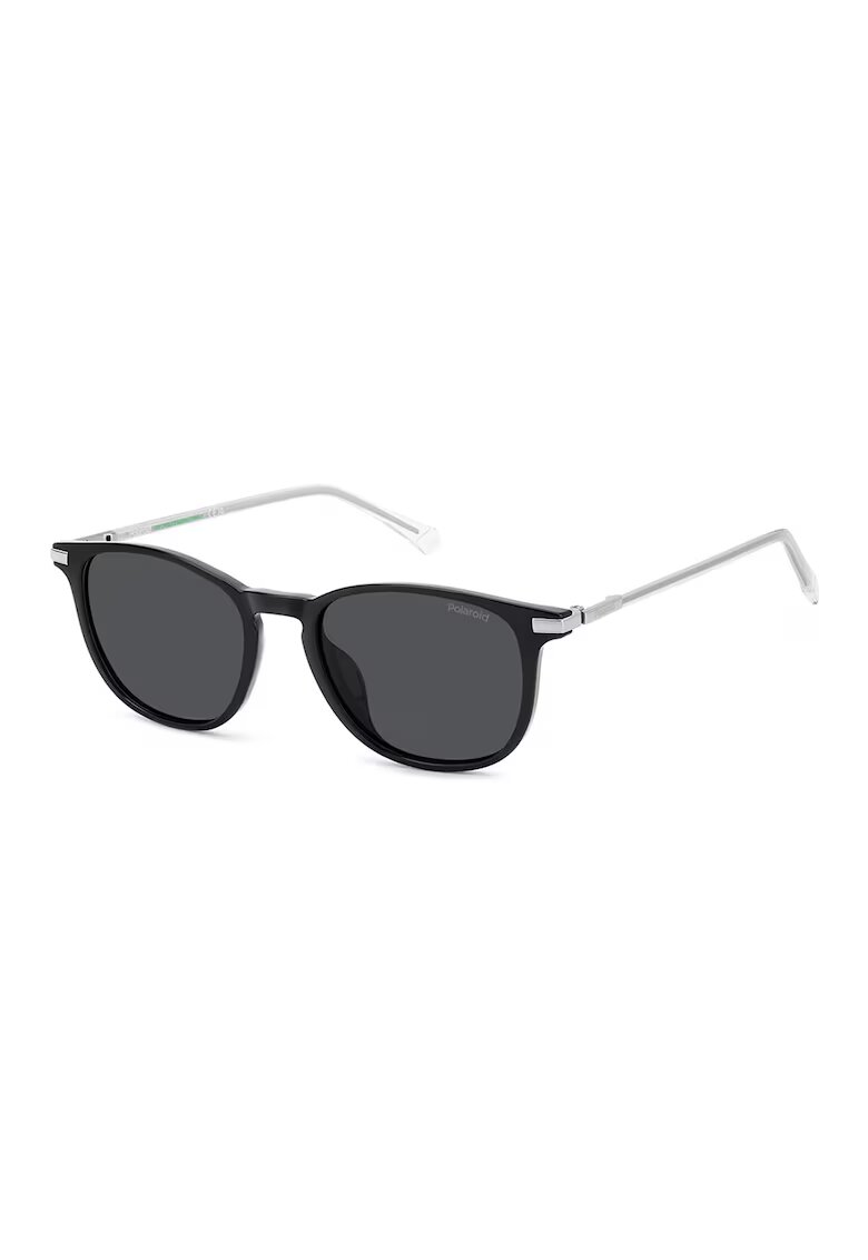 Polaroid Ochelari de soare pantos cu lentile polarizate - Negru/Argintiu