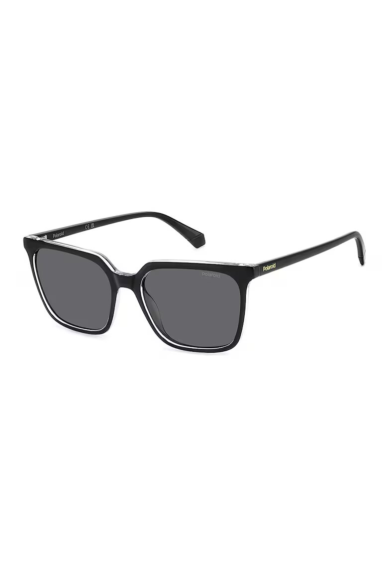 Polaroid Ochelari de soare patrati cu lentile polarizate