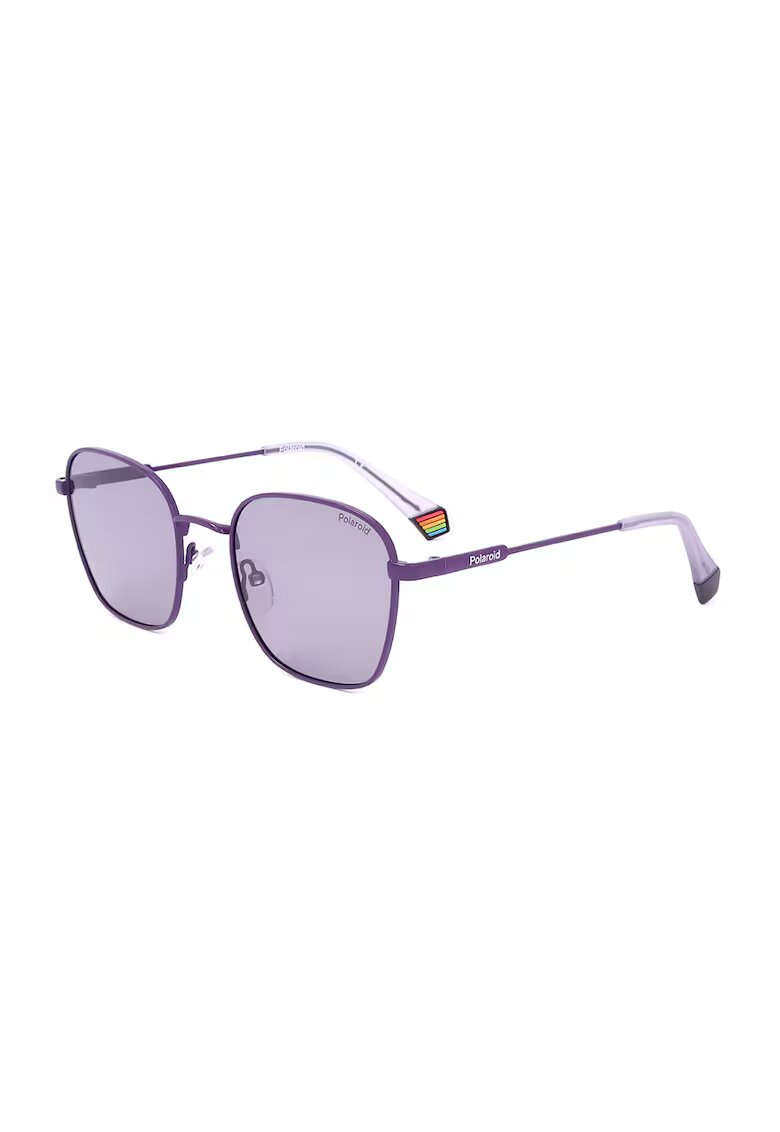 Polaroid Ochelari de soare patrati unisex polarizati - Ametist