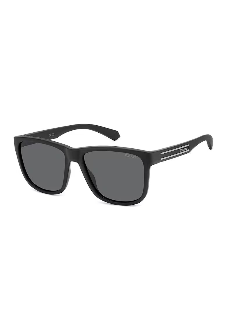 Polaroid Ochelari de soare polarizati cu lentile uni - Negru