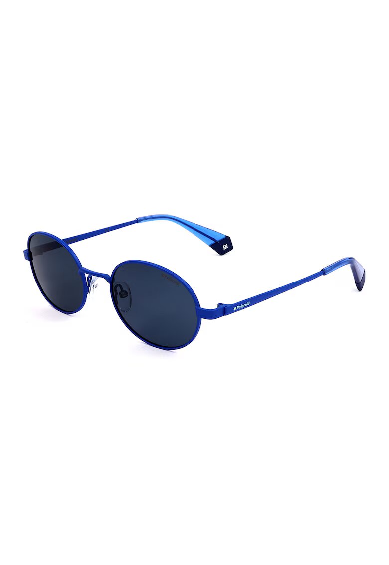 Polaroid Ochelari de soare rotunzi unisex cu lentile polarizate