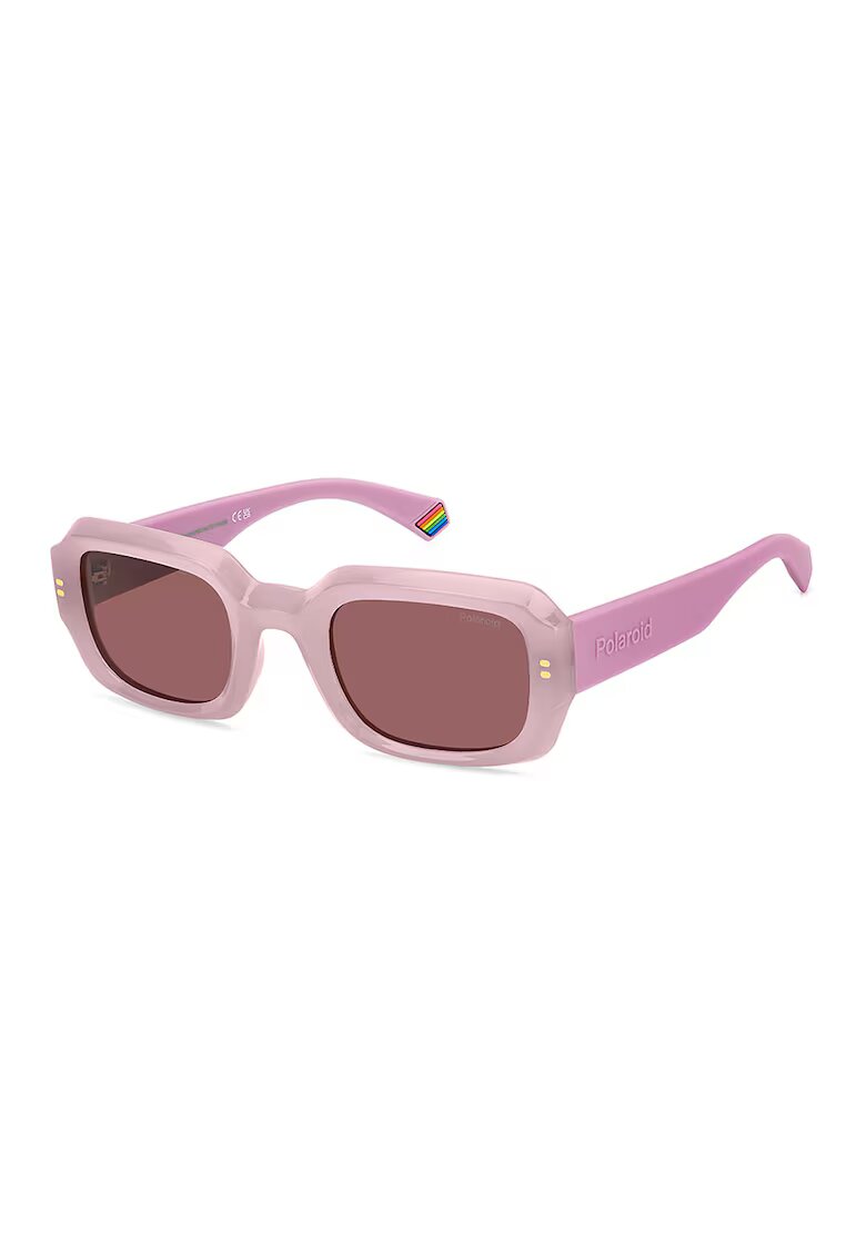 Polaroid Ochelari de soare unisex cu lentile polarizate - Roz deschis