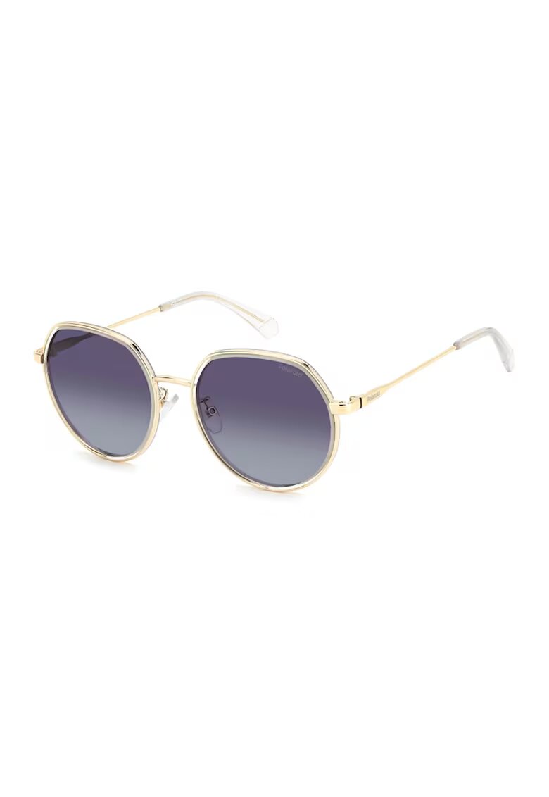 Polaroid Ochelari de soare unisex - lentile polarizate - Auriu/Violet