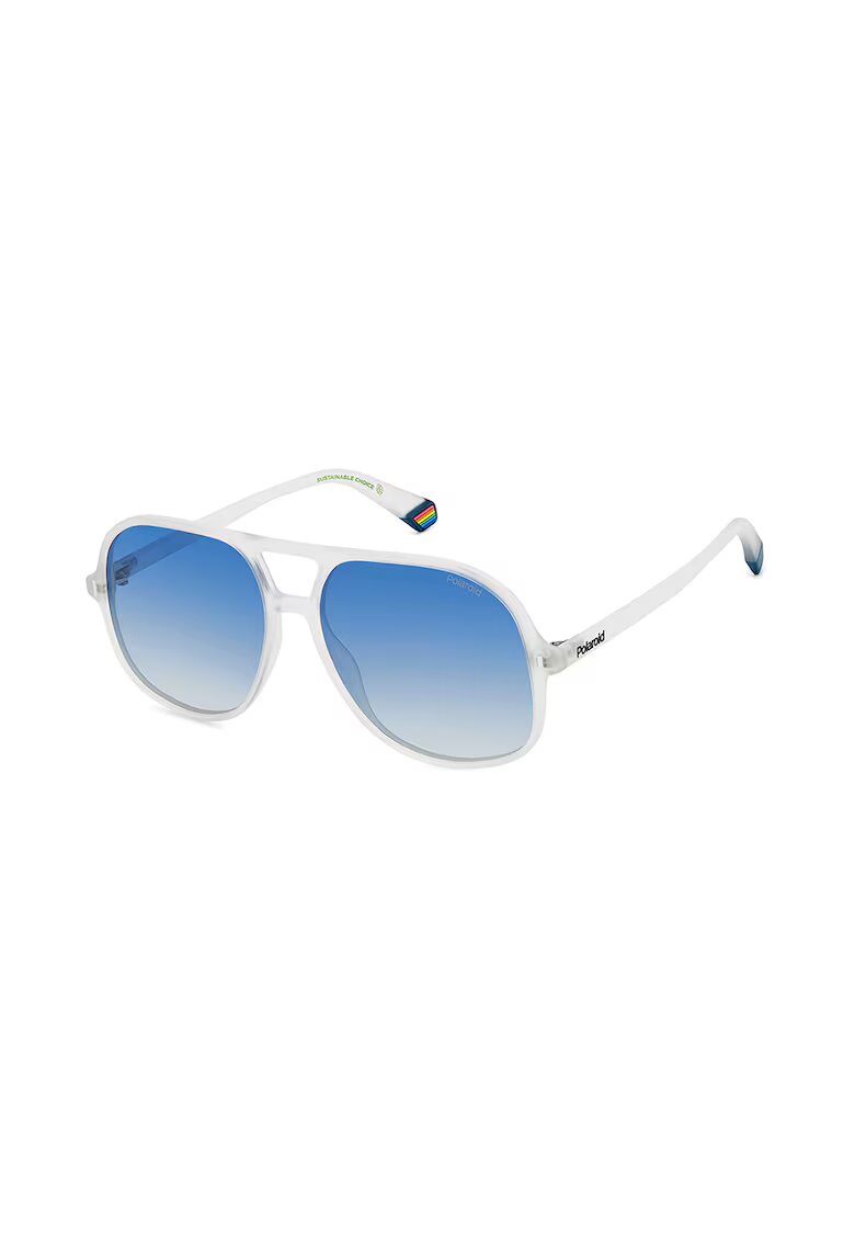Polaroid Ochelari de soare unisex polarizati cu lentile in degrade
