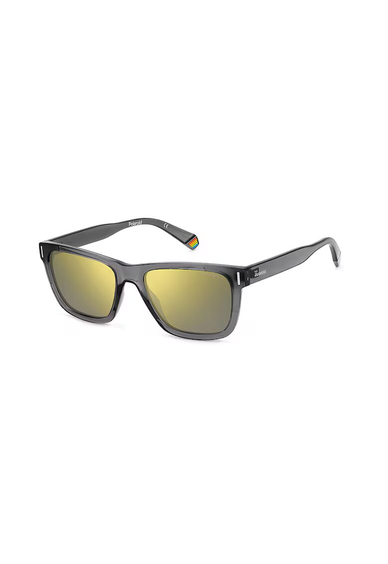Polaroid Ochelari de soare unisex polarizati dreptunghiulari