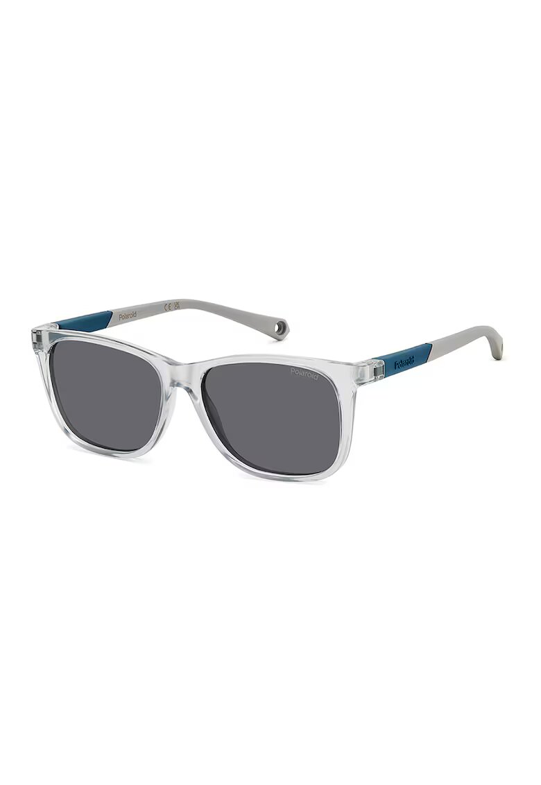 Polaroid Ochelari de soare wayfarer cu lentile polarizate - Albastru/Transparent