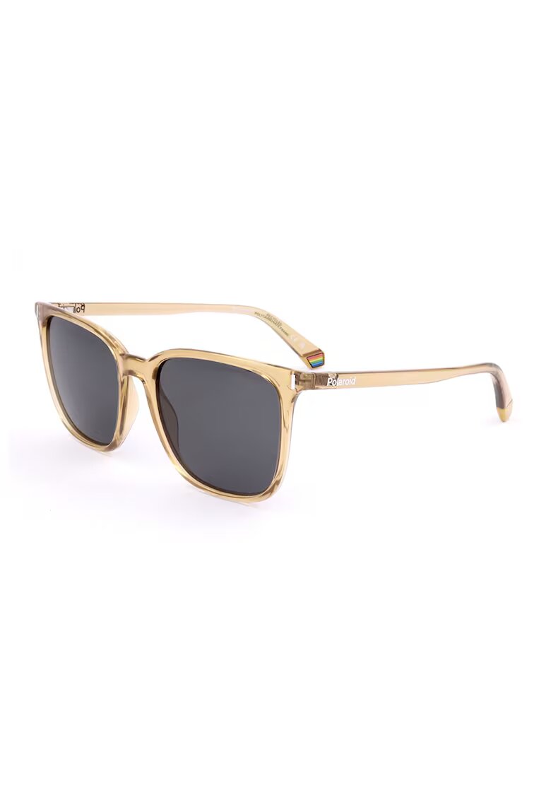 Polaroid Ochelari de soare wayfarer cu lentile polarizate - Bej deschis
