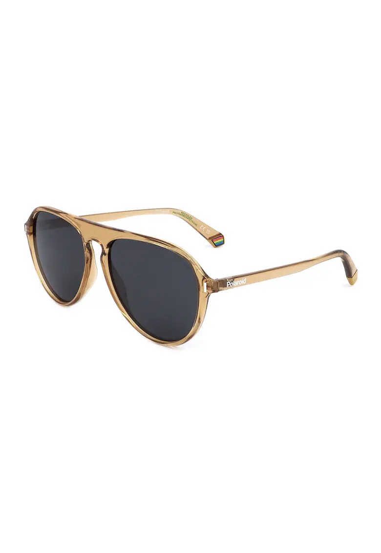 Polaroid Ochelari de soare wayfarer cu lentile polarizate - Maro nisip