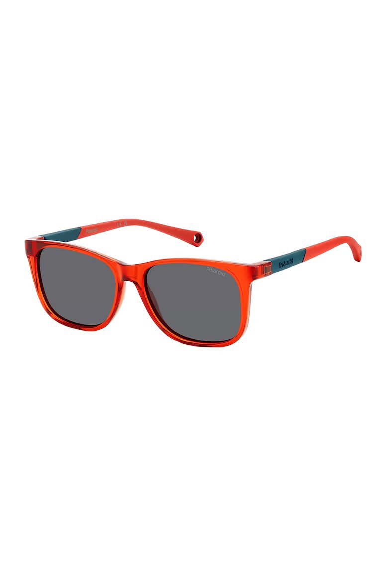 Polaroid Ochelari de soare wayfarer cu lentile polarizate - Rosu