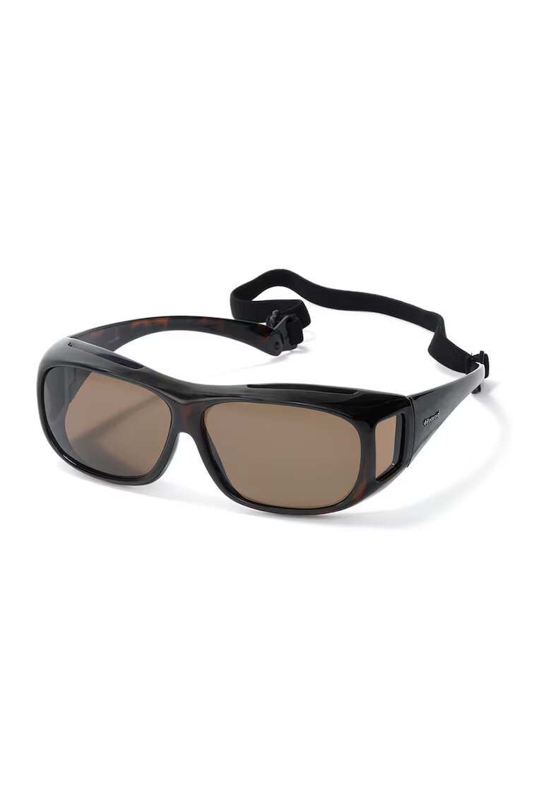Polaroid Ochelari de soare wrap unisex polarizati cu bareta elastica