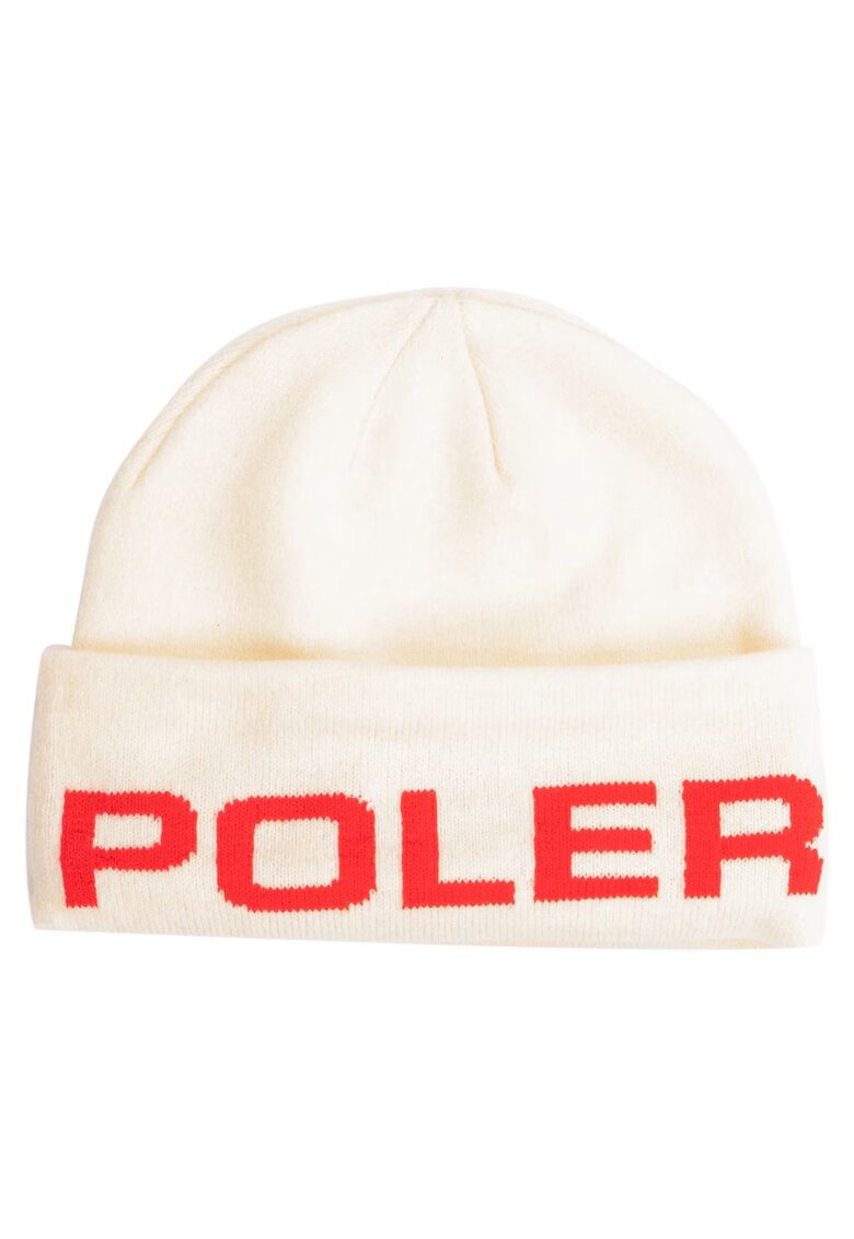 Poler Caciula Beanie unisex - acril - ecru - marime universala
