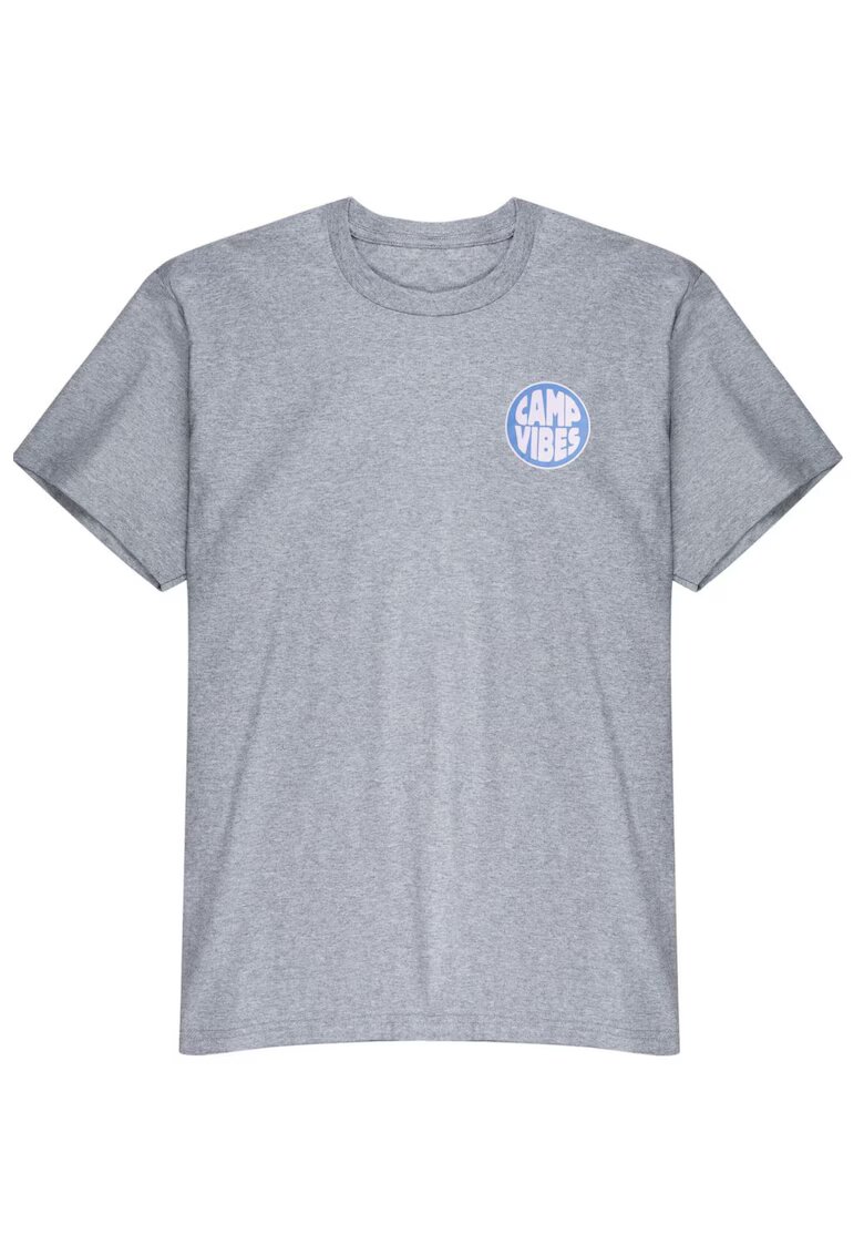 Poler Tricou cu text Camp Vibes -