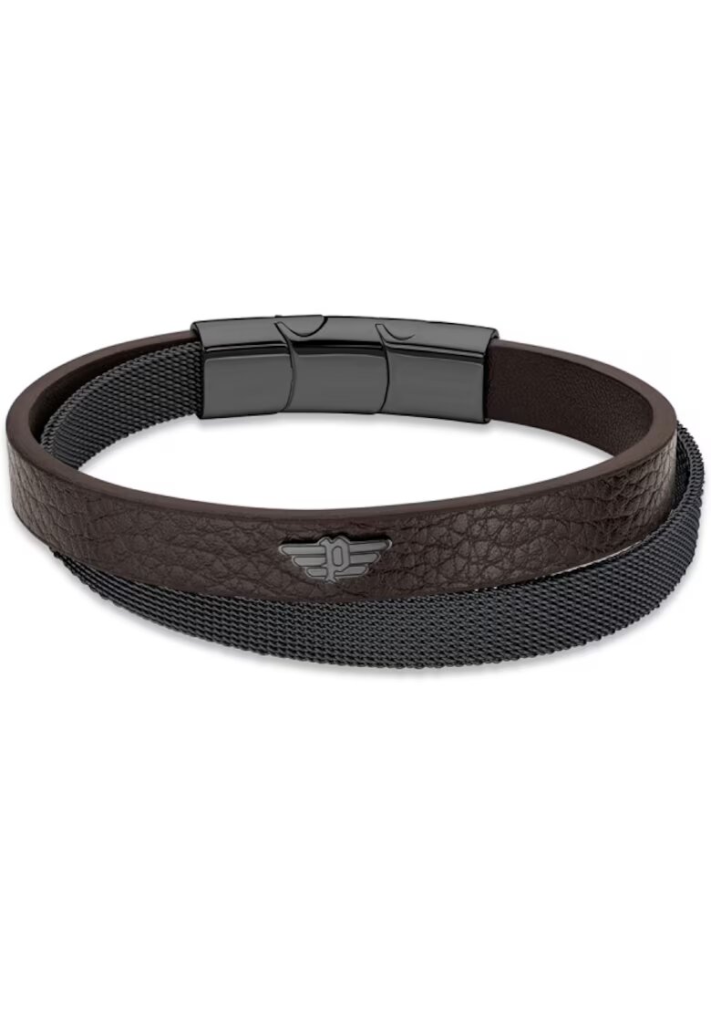Police Bratara Hardware PEAGB2119613 - Negru - Maro