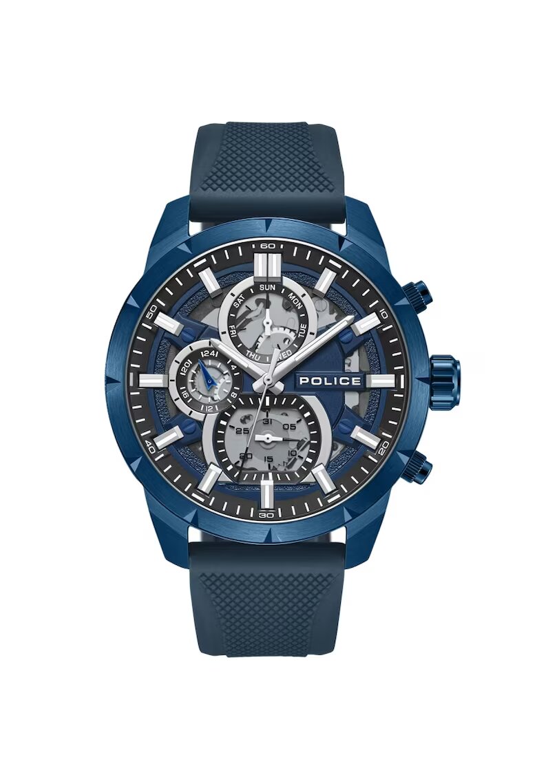 Police Ceas barbatesc PEWJQ0058701 Quartz Albastru