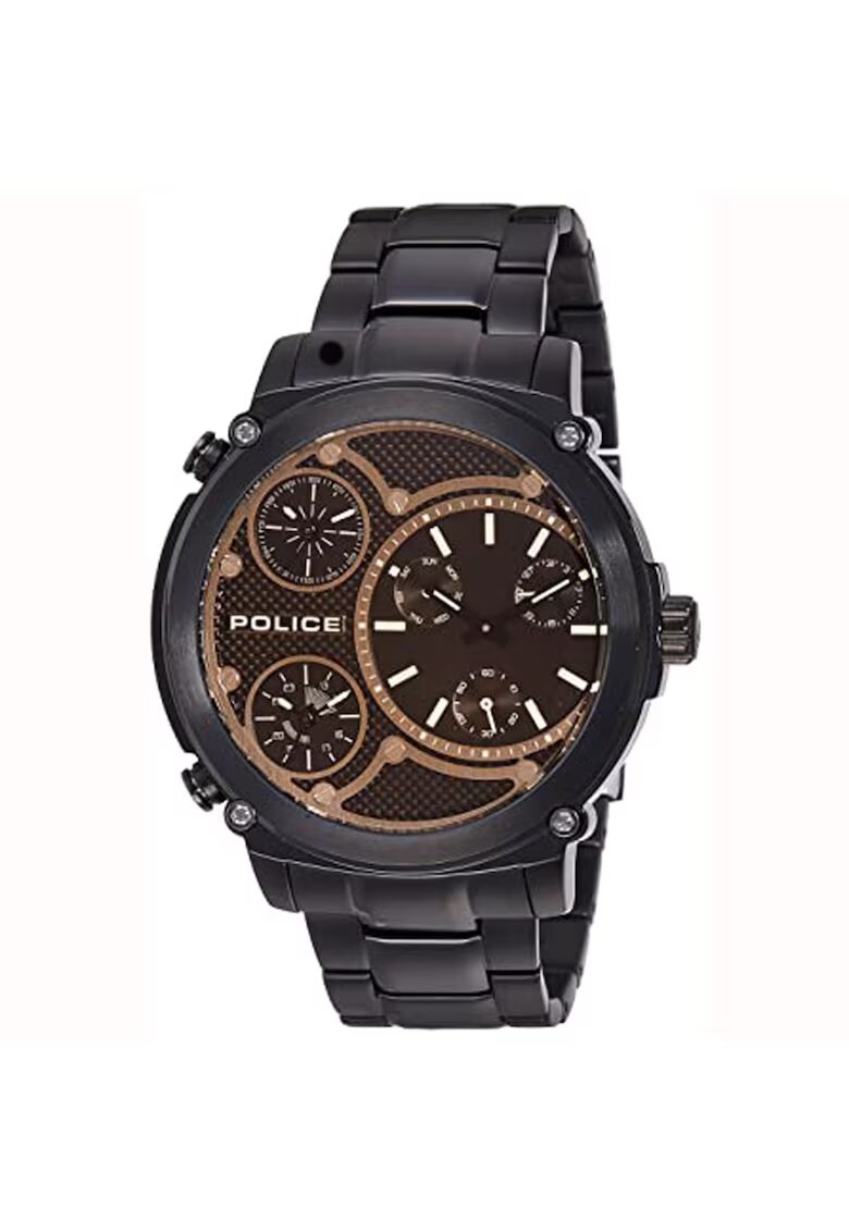 Police Ceas bărbați multifunctional inox 52mm - display analog - rezistent la apă
