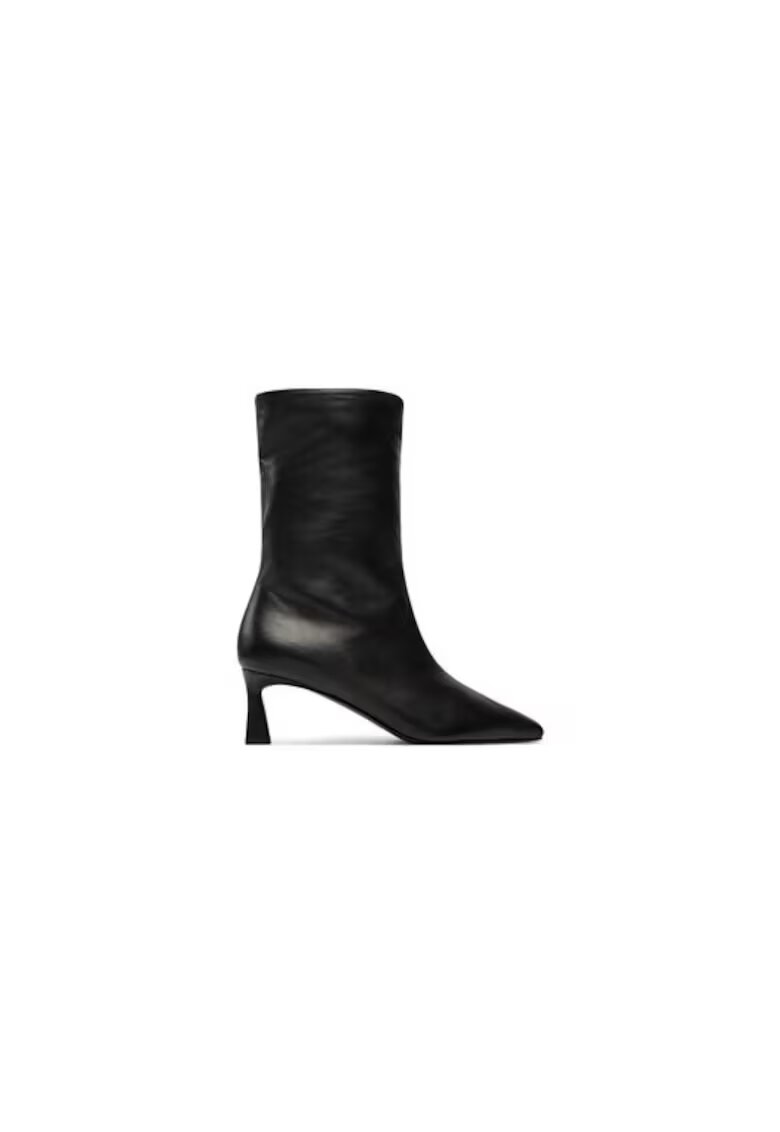 Pollini Ghete dama 304508196 - Piele naturala - Negru - Negru