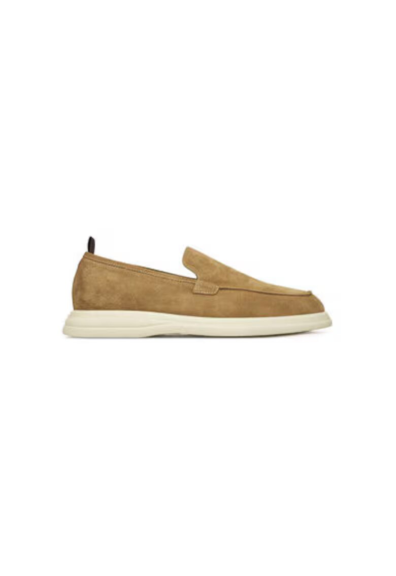 Pollini Mocasini barbati SB10163G0MUB0105 - Piele naturala - Bej - Bej