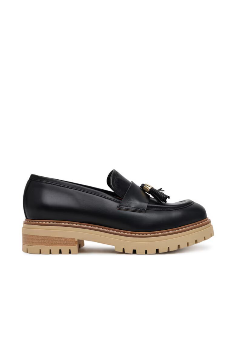 Pollini Mocasini dama SA10144G1MTC0000 - Piele naturala - Negru