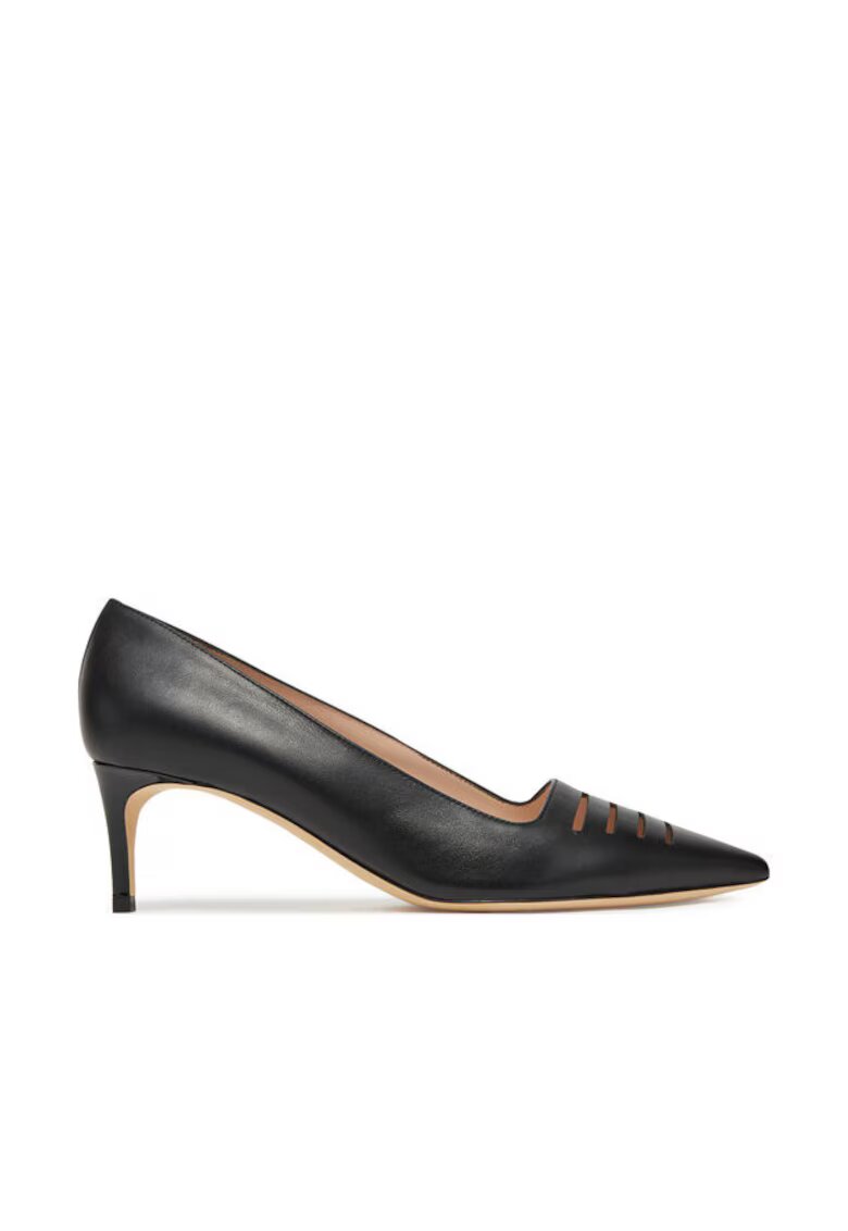 Pollini Pantofi dama PA10145C0MPA200A - Piele naturala - Negru - Negru