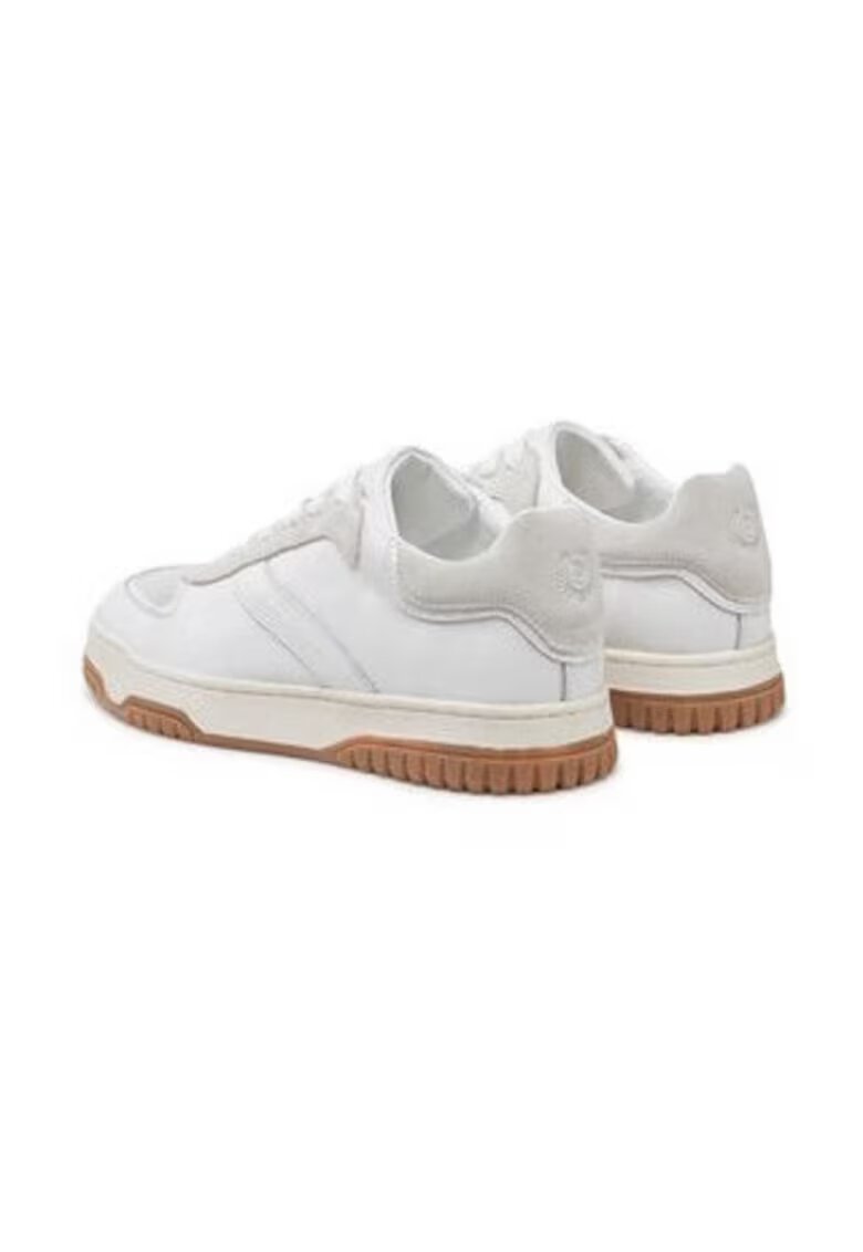 Pollini Pantofi sport dama 305204400 - Piele naturala - Alb - Alb