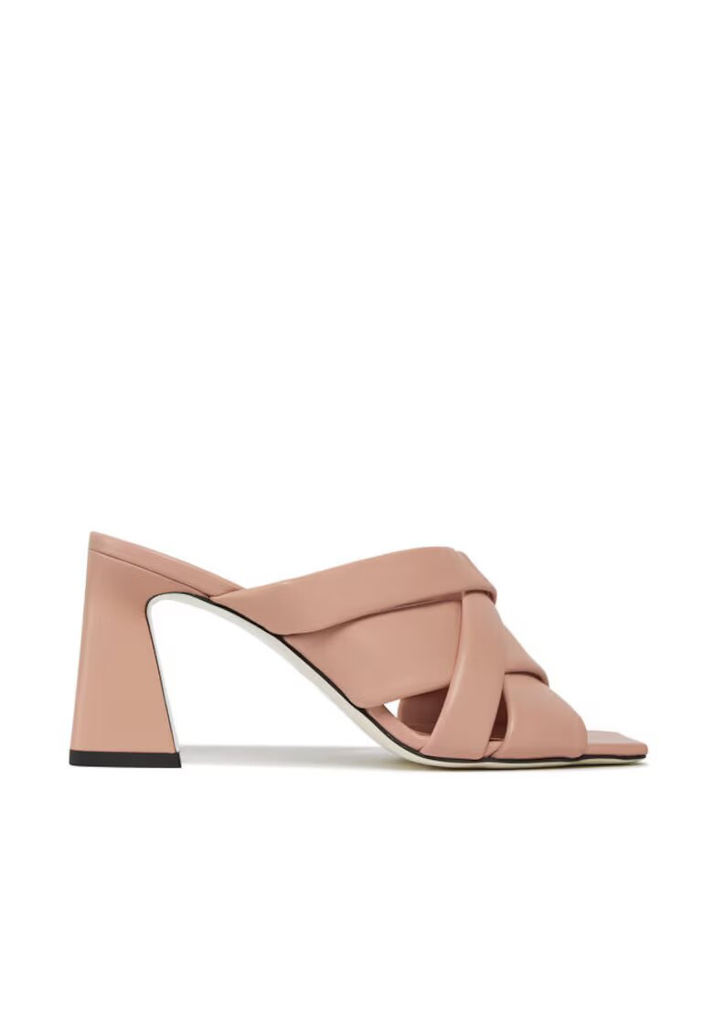 Pollini Papuci dama 303874001 - Piele naturala - Roz - Roz