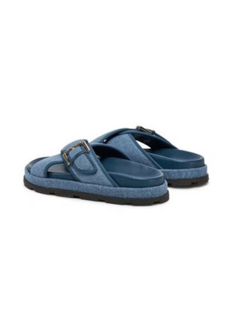 Pollini Papuci dama 305204509 - Textil - Albastru - Albastru