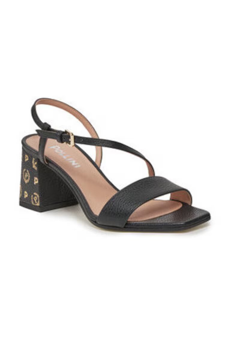 Pollini Sandale dama 303874186 - Piele naturala - Negru - Negru